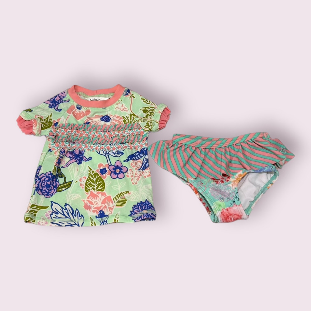 Matilda Jane Water Baby Swimsuit– Size 6-12 Months (Excellent) 23921S